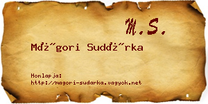 Mágori Sudárka névjegykártya